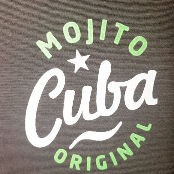 Mojito Cuba Men's Short Sleeve V-Neck T-Shirt Size XXL - Picture 2 of 6